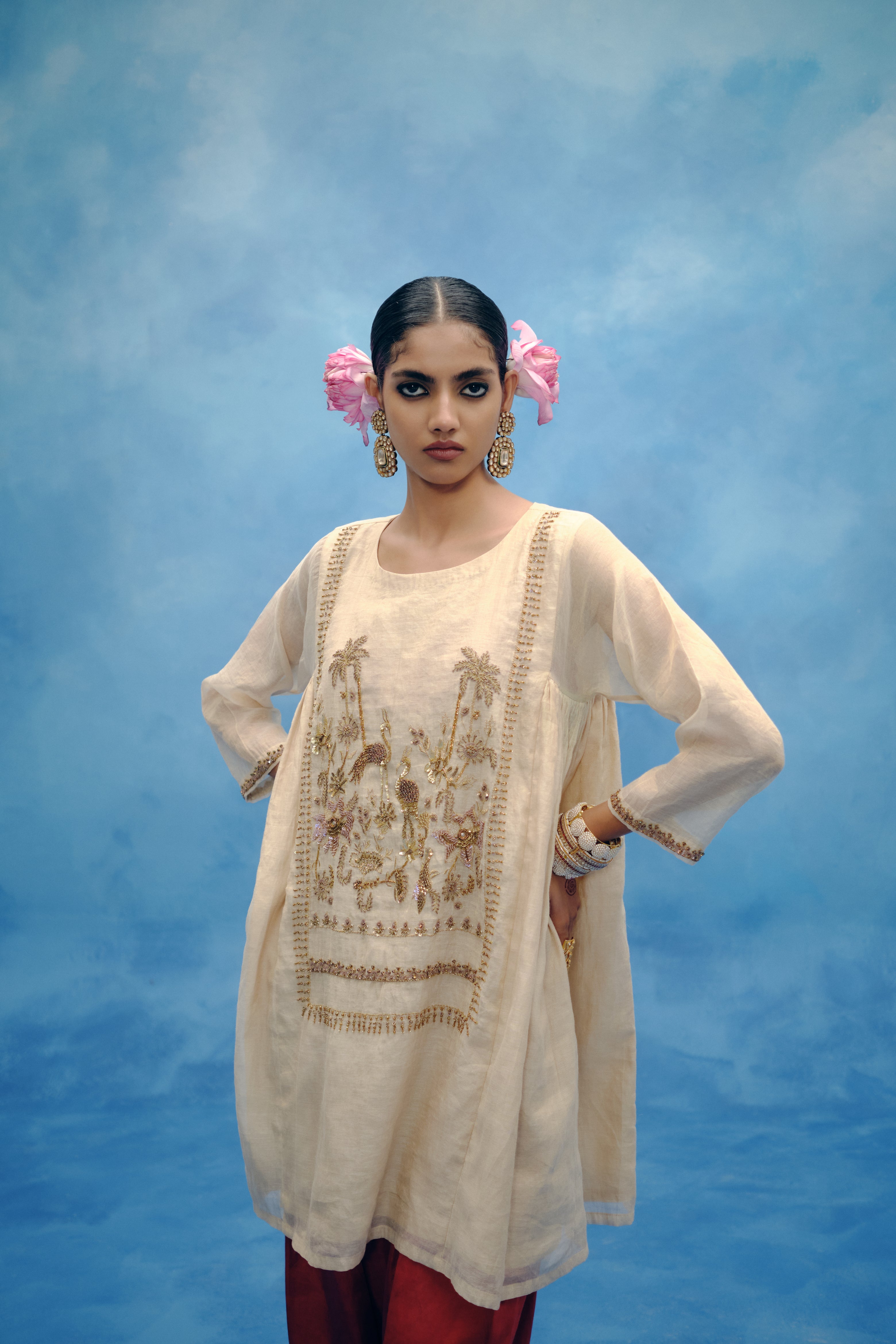 Nihaar Sharara Set
