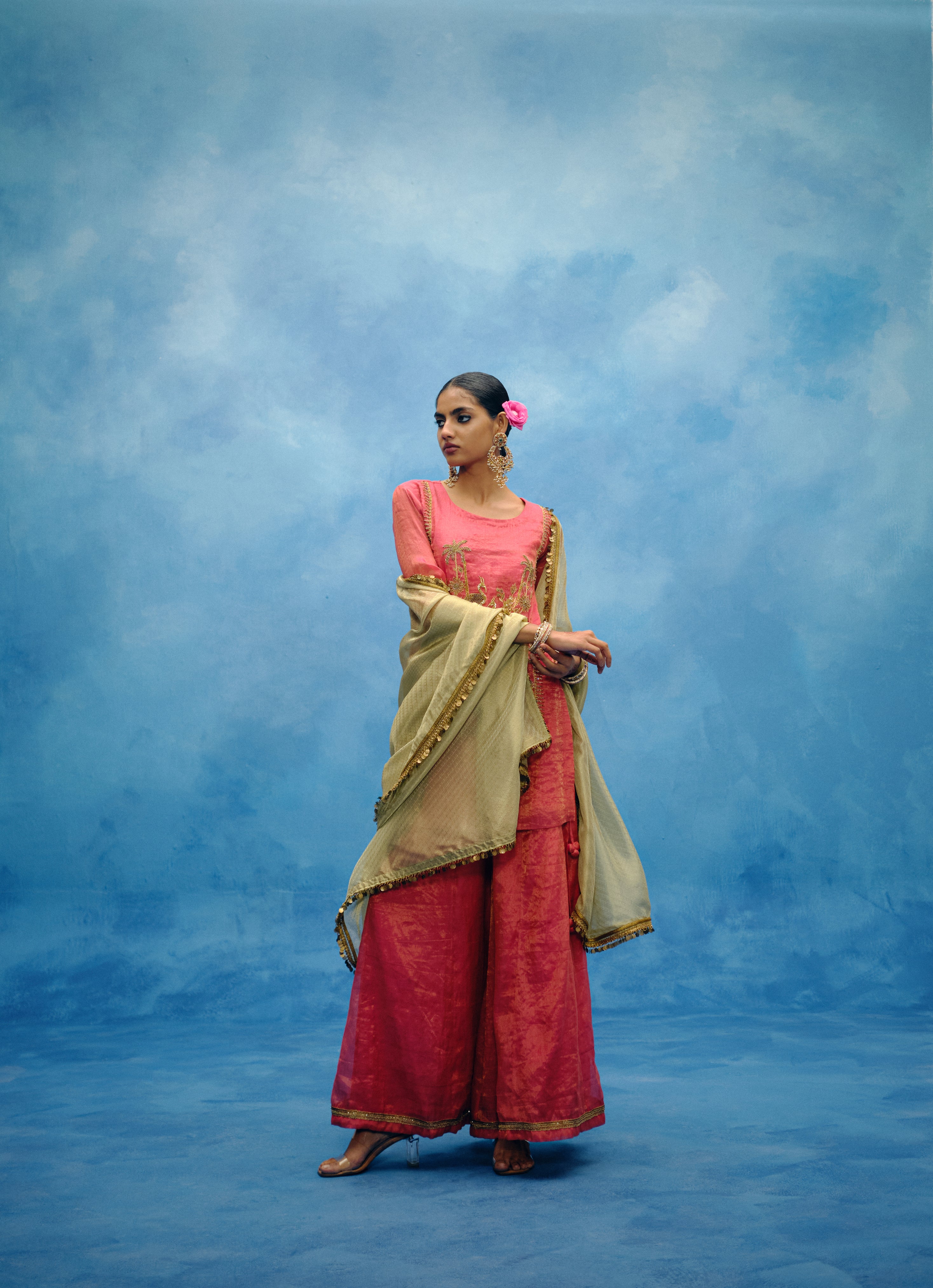 Nihaar Sharara Set