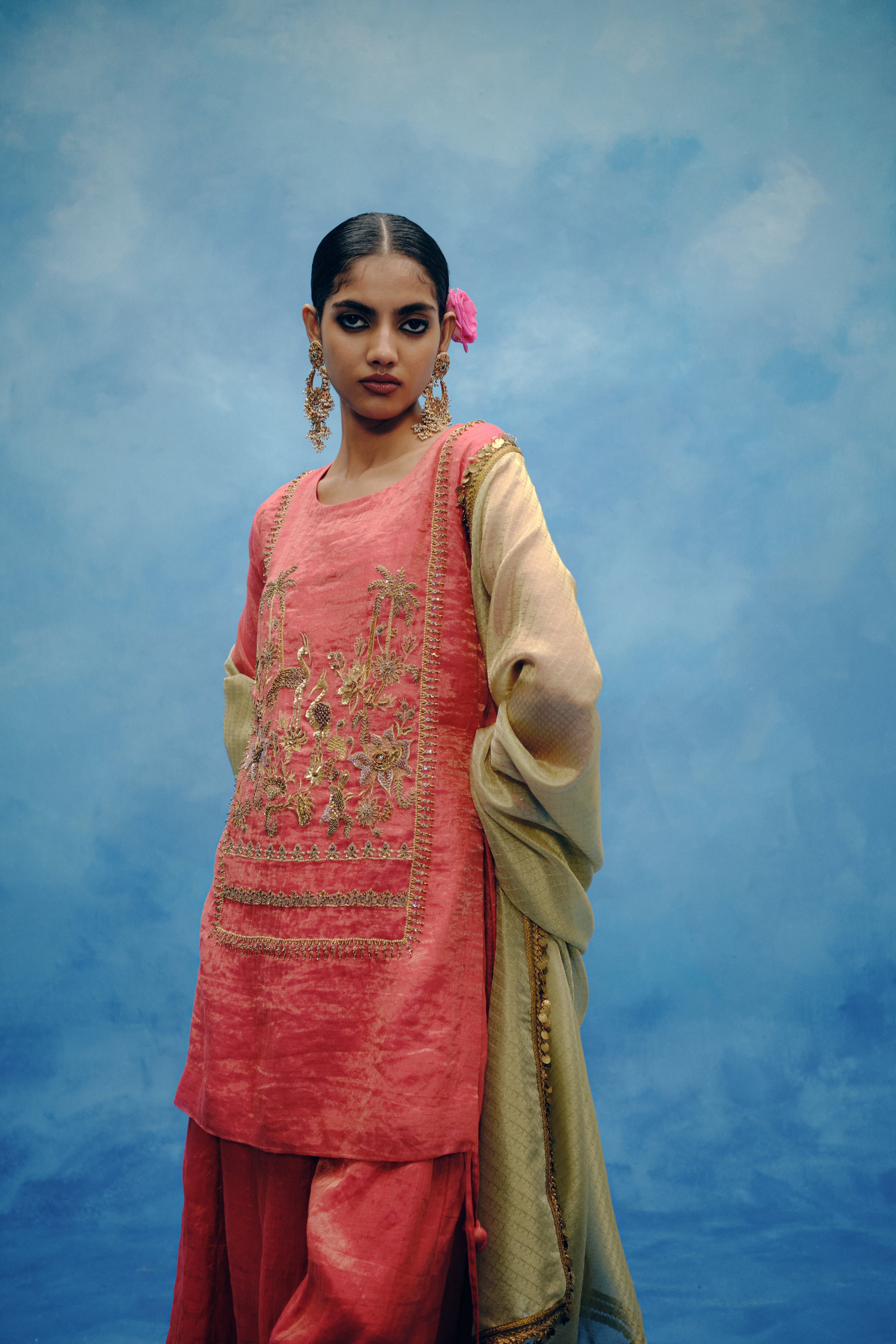 Nihaar Sharara Set