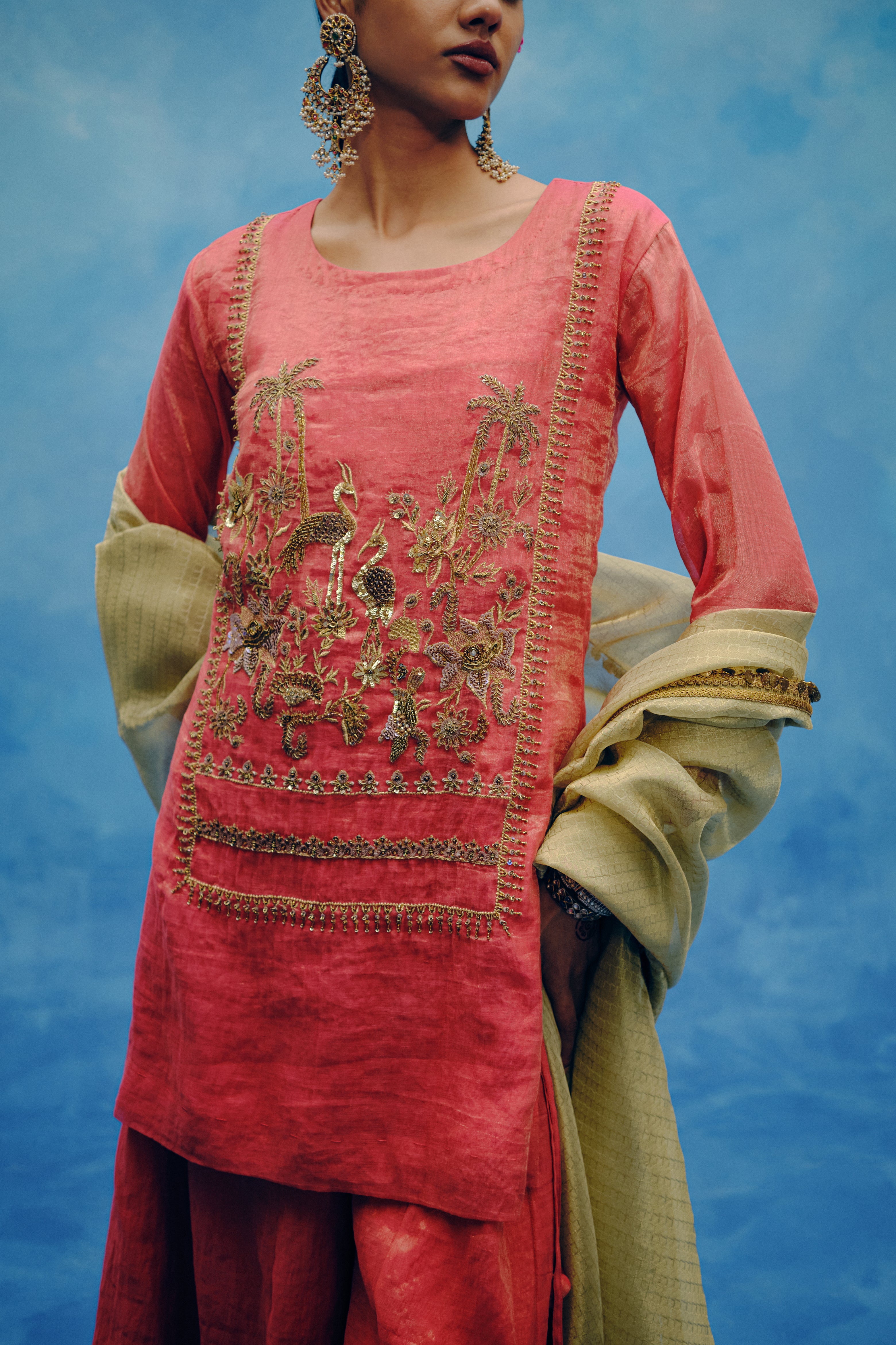 Nihaar Sharara Set