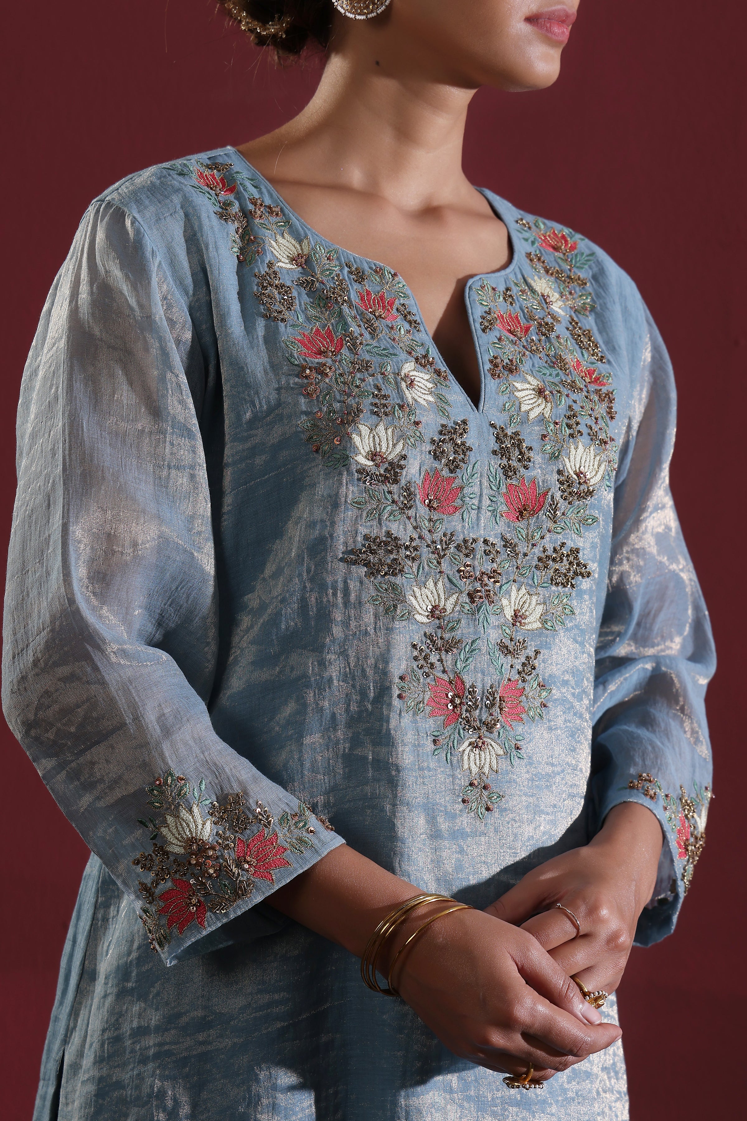 Baghkamal kurta set