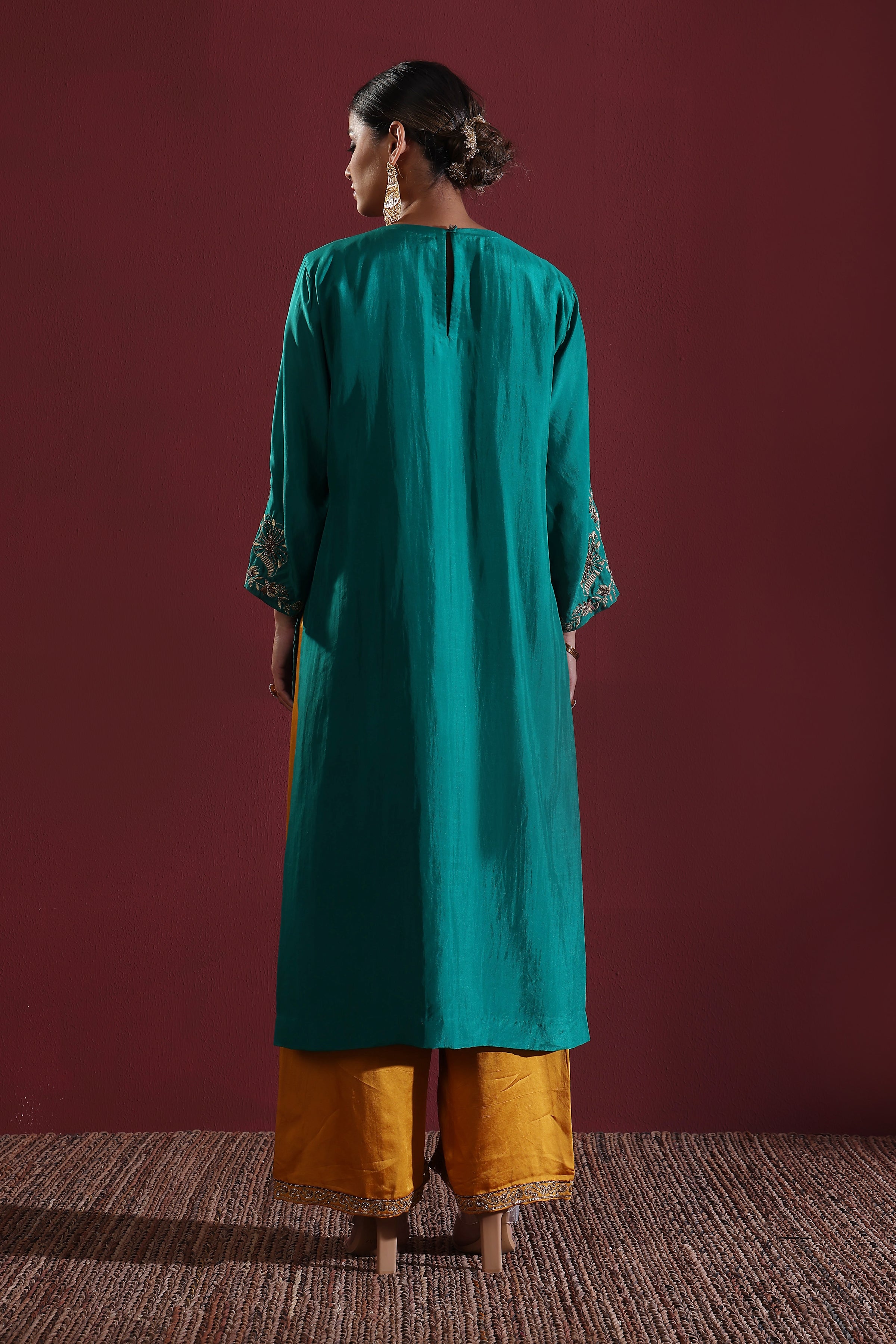 Gulmohar kurta set