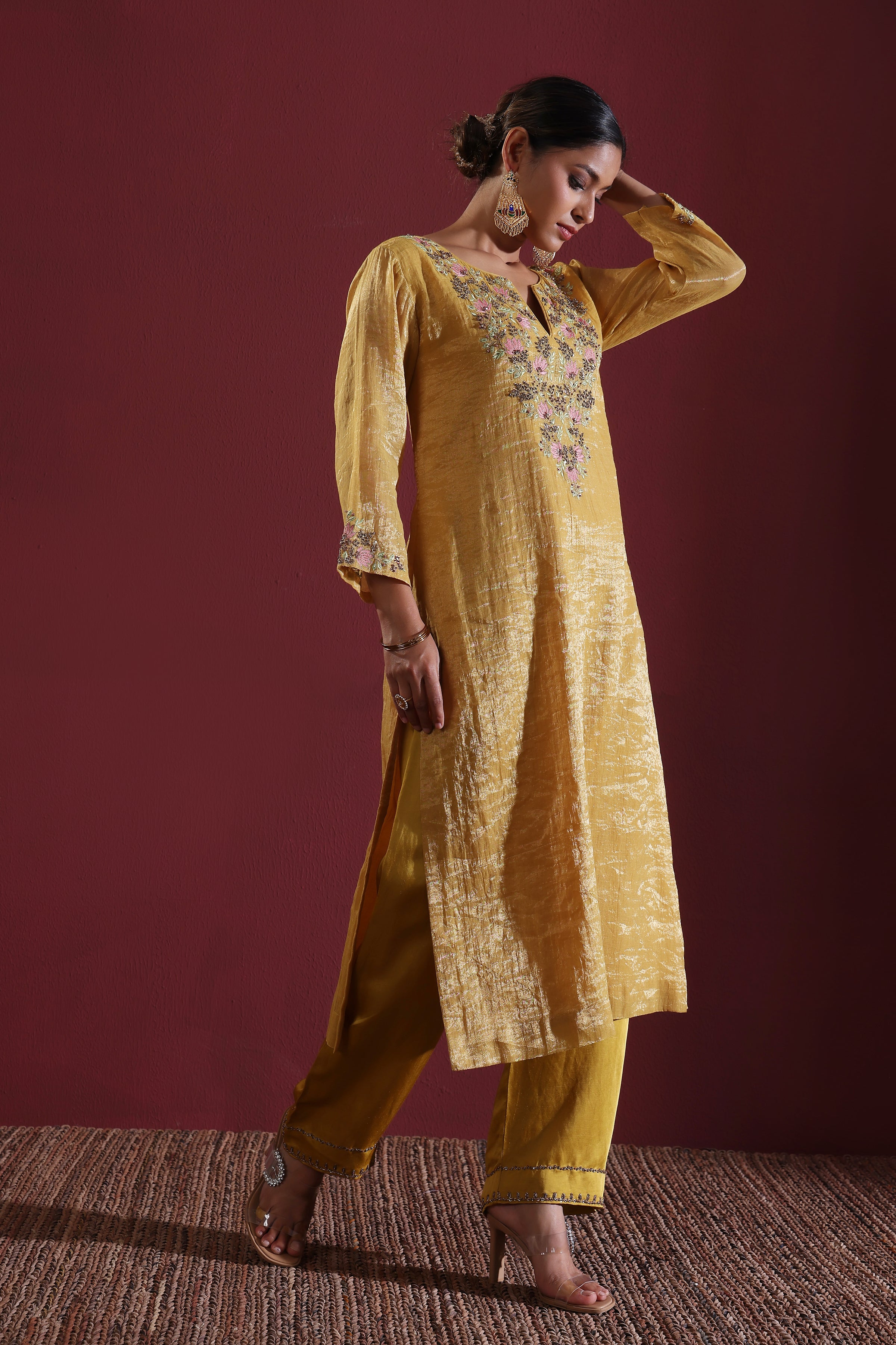 Baghkamal kurta set